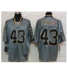 Nike New Orleans Saints 43 Darren Sproles Grey Elite Lights out NFL Jersey Nike New Orleans Saints 43 Darren Sproles Grey Elite Lights out NFL Jersey
