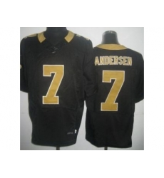Nike New Orleans Saints 7 Morten Andersen Black Elite NFL Jersey Nike New Orleans Saints 7 Morten Andersen Black Elite NFL Jersey