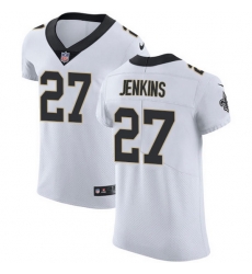 Nike Saints 27 Malcolm Jenkins White Men Stitched NFL New Elite Jersey Nike Saints 27 Malcolm Jenkins White Men Stitched NFL New Elite Jersey