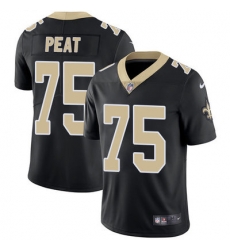 Nike Saints #75 Andrus Peat Black Team Color Mens Stitched NFL Vapor Untouchable Limited Jersey Nike Saints #75 Andrus Peat Black Team Color Mens Stitched NFL Vapor Untouchable Limited Jersey