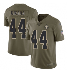 Youth Nike Saints #44 Hau oli Kikaha Olive Stitched NFL Limited 2017 Salute to Service Jersey Youth Nike Saints #44 Hau oli Kikaha Olive Stitched NFL Limited 2017 Salute to Service Jersey