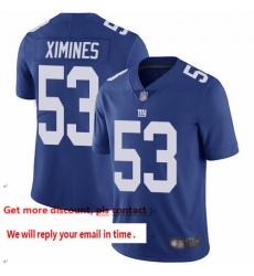 Giants 53 Oshane Ximines Royal Blue Team Color Men Stitched Football Vapor Untouchable Limited Jersey Giants 53 Oshane Ximines Royal Blue Team Color Men Stitched Football Vapor Untouchable Limited Jersey