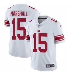 Nike Giants #15 Brandon Marshall White Mens Stitched NFL Vapor Untouchable Limited Jersey Nike Giants #15 Brandon Marshall White Mens Stitched NFL Vapor Untouchable Limited Jersey
