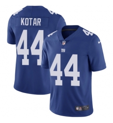 Nike Giants #44 Doug Kotar Royal Blue Team Color Mens Stitched NFL Vapor Untouchable Limited Jersey Nike Giants #44 Doug Kotar Royal Blue Team Color Mens Stitched NFL Vapor Untouchable Limited Jersey