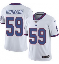 Nike Giants #59 Devon Kennard White Mens Stitched NFL Limited Rush Jersey Nike Giants #59 Devon Kennard White Mens Stitched NFL Limited Rush Jersey