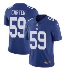 Nike Giants 59 Lorenzo Carter Royal Vapor Untouchable Limited Jersey Nike Giants 59 Lorenzo Carter Royal Vapor Untouchable Limited Jersey