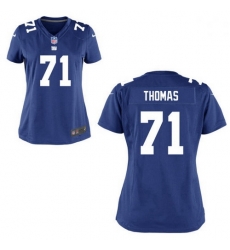 Women Nike Giant 71 Andrew Thomas Blue Royal Vapor Limited Jersey 2020 NFL Draft Women Nike Giant 71 Andrew Thomas Blue Royal Vapor Limited Jersey 2020 NFL Draft
