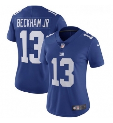 Womens Nike New York Giants 13 Odell Beckham Jr Royal Blue Team Color Vapor Untouchable Limited Player NFL Jersey Womens Nike New York Giants 13 Odell Beckham Jr Royal Blue Team Color Vapor Untouchable Limited Player NFL Jersey