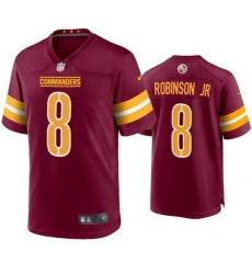 Men Washington Commanders 8 Brian Robinson Jr 2022 Burgundy Game Stitched Jersey Men Washington Commanders 8 Brian Robinson Jr 2022 Burgundy Game Stitched Jersey