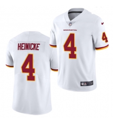 Men Washington Redskins Football Team 4 Taylor Heinicke White 2021 Vapor Limited Jersey Men Washington Redskins Football Team 4 Taylor Heinicke White 2021 Vapor Limited Jersey