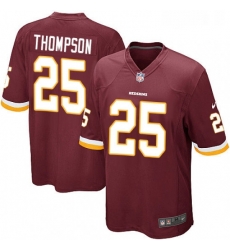 Mens Nike Washington Redskins 25 Chris Thompson Game Burgundy Red Team Color NFL Jersey Mens Nike Washington Redskins 25 Chris Thompson Game Burgundy Red Team Color NFL Jersey