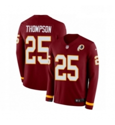Mens Nike Washington Redskins 25 Chris Thompson Limited Burgundy Therma Long Sleeve NFL Jersey Mens Nike Washington Redskins 25 Chris Thompson Limited Burgundy Therma Long Sleeve NFL Jersey