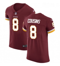 Mens Nike Washington Redskins 8 Kirk Cousins Elite Burgundy Red Team Color NFL Jersey Mens Nike Washington Redskins 8 Kirk Cousins Elite Burgundy Red Team Color NFL Jersey