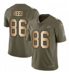 Mens Nike Washington Redskins 86 Jordan Reed Limited OliveGold 2017 Salute to Service NFL Jersey Mens Nike Washington Redskins 86 Jordan Reed Limited OliveGold 2017 Salute to Service NFL Jersey