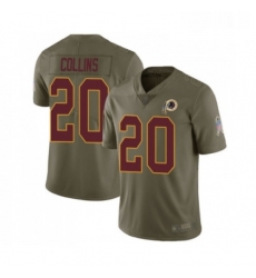 Mens Washington Redskins 20 Landon Collins Limited Olive 2017 Salute to Service Football Jersey Mens Washington Redskins 20 Landon Collins Limited Olive 2017 Salute to Service Football Jersey