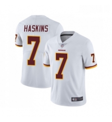 Mens Washington Redskins 7 Dwayne Haskins White Vapor Untouchable Limited Player Football Jersey Mens Washington Redskins 7 Dwayne Haskins White Vapor Untouchable Limited Player Football Jersey