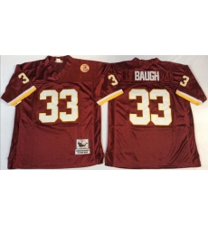 Mitchell&Ness Redskins 33 Sammy Baugh Red Throwback Stitched NFL Jersey Mitchell&Ness Redskins 33 Sammy Baugh Red Throwback Stitched NFL Jersey