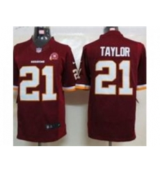 Nike NFL Washington Redskins #21 Fred Taylor red Jersey W 80TH Pa-tch(Limited) Nike NFL Washington Redskins #21 Fred Taylor red Jersey W 80TH Pa-tch(Limited)