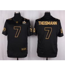 Nike Redskins #7 Joe Theismann Black Mens Stitched NFL Elite Pro Line Gold Collection Jersey Nike Redskins #7 Joe Theismann Black Mens Stitched NFL Elite Pro Line Gold Collection Jersey