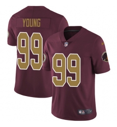 Nike Redskins 99 Chase Young Burgundy Red Alternate Men Stitched NFL Vapor Untouchable Limited Jersey Nike Redskins 99 Chase Young Burgundy Red Alternate Men Stitched NFL Vapor Untouchable Limited Jersey
