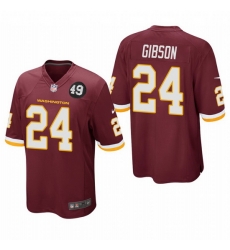 Washington Redskins 24 Antonio Gibson Men Nike Burgundy Bobby Mitchell Uniform Patch NFL Game Jersey Washington Redskins 24 Antonio Gibson Men Nike Burgundy Bobby Mitchell Uniform Patch NFL Game Jersey