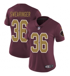 Nike Redskins #36 D J Swearinger Burgundy Red Alternate Womens Stitched NFL Vapor Untouchable Limited Jersey Nike Redskins #36 D J Swearinger Burgundy Red Alternate Womens Stitched NFL Vapor Untouchable Limited Jersey