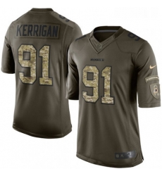 Youth Nike Washington Redskins 91 Ryan Kerrigan Elite Green Salute to Service NFL Jersey Youth Nike Washington Redskins 91 Ryan Kerrigan Elite Green Salute to Service NFL Jersey