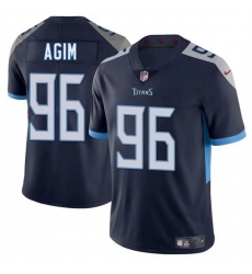 Men Tennessee Titans 96 McTelvin Agim Navy 2025 Vapor Untouchable Stitched Jersey