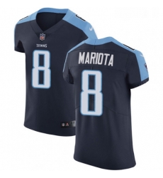 Mens Nike Tennessee Titans 8 Marcus Mariota Navy Blue Alternate Vapor Untouchable Elite Player NFL Jersey Mens Nike Tennessee Titans 8 Marcus Mariota Navy Blue Alternate Vapor Untouchable Elite Player NFL Jersey
