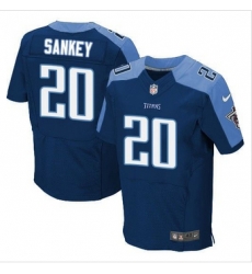 NEW Tennessee Titans #20 Bishop Sankey Navy Blue Alternate Mens Stitched NFL Elite Jersey NEW Tennessee Titans #20 Bishop Sankey Navy Blue Alternate Mens Stitched NFL Elite Jersey