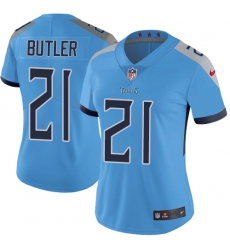 Nike Titans #21 Malcolm Butler Light Blue Team Color Womens Stitched NFL Vapor Untouchable Limited Jersey Nike Titans #21 Malcolm Butler Light Blue Team Color Womens Stitched NFL Vapor Untouchable Limited Jersey