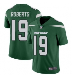 Jets #19 Andre Roberts Green Team Color Men Stitched Football Vapor Untouchable Limited Jersey Jets #19 Andre Roberts Green Team Color Men Stitched Football Vapor Untouchable Limited Jersey