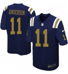 Mens Nike New York Jets 11 Robby Anderson Limited Navy Blue Alternate NFL Jersey Mens Nike New York Jets 11 Robby Anderson Limited Navy Blue Alternate NFL Jersey