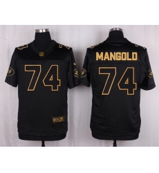 Nike Jets #74 Nick Mangold Black Mens Stitched NFL Elite Pro Line Gold Collection Jersey Nike Jets #74 Nick Mangold Black Mens Stitched NFL Elite Pro Line Gold Collection Jersey