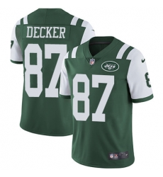 Nike Jets #87 Eric Decker Green Team Color Youth Stitched NFL Vapor Untouchable Limited Jersey Nike Jets #87 Eric Decker Green Team Color Youth Stitched NFL Vapor Untouchable Limited Jersey