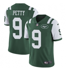 Nike Jets #9 Bryce Petty Green Team Color Youth Stitched NFL Vapor Untouchable Limited Jersey Nike Jets #9 Bryce Petty Green Team Color Youth Stitched NFL Vapor Untouchable Limited Jersey