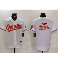 Men Baltimore Orioles Big Logo White 2024 Home Limited Cool Base Stitched Baseball Jersey 3 Men Baltimore Orioles Big Logo White 2024 Home Limited Cool Base Stitched Baseball Jersey 3