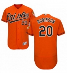 Mens Majestic Baltimore Orioles 20 Frank Robinson Orange Alternate Flex Base Authentic Collection MLB Jersey Mens Majestic Baltimore Orioles 20 Frank Robinson Orange Alternate Flex Base Authentic Collection MLB Jersey
