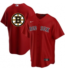 Men Boston Red Sox 26 Bruins Red Cool Base Stitched Baseball Jersey Men Boston Red Sox 26 Bruins Red Cool Base Stitched Baseball Jersey
