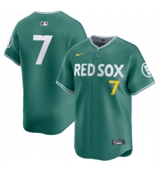 Men Boston Red Sox 7 Masataka Yoshida Green 2025 City Connect Limited Stitched Baseball Jersey Men Boston Red Sox 7 Masataka Yoshida Green 2025 City Connect Limited Stitched Baseball Jersey