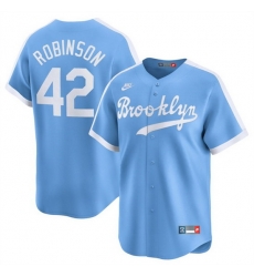 Men Brooklyn Dodgers 42 Jackie Robinson Blue Throwback Cooperstown Collection Limited Stitched Baseball Jersey 313 Men Brooklyn Dodgers 42 Jackie Robinson Blue Throwback Cooperstown Collection Limited Stitched Baseball Jersey 313