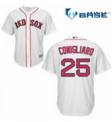 Mens Majestic Boston Red Sox 25 Tony Conigliaro Replica White Home Cool Base MLB Jersey Mens Majestic Boston Red Sox 25 Tony Conigliaro Replica White Home Cool Base MLB Jersey