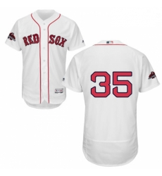 Mens Majestic Boston Red Sox 35 Steven Wright White Home Flex Base Authentic Collection 2018 World Series Jersey Mens Majestic Boston Red Sox 35 Steven Wright White Home Flex Base Authentic Collection 2018 World Series Jersey