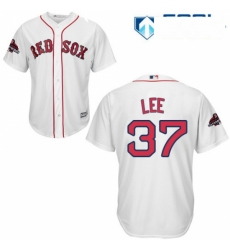 Womens Majestic Boston Red Sox 37 Bill Lee Authentic White Fashion 2018 World Series Champions MLB Jersey Womens Majestic Boston Red Sox 37 Bill Lee Authentic White Fashion 2018 World Series Champions MLB Jersey