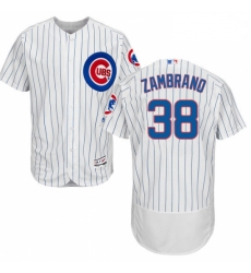 Mens Majestic Chicago Cubs 38 Carlos Zambrano White Home Flex Base Authentic Collection MLB Jersey Mens Majestic Chicago Cubs 38 Carlos Zambrano White Home Flex Base Authentic Collection MLB Jersey