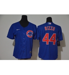 Women Cubs 44 Anthony Rizzo Royal Women Nike Cool Base Jersey Women Cubs 44 Anthony Rizzo Royal Women Nike Cool Base Jersey