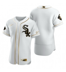 Chicago White Sox Blank White Nike Mens Authentic Golden Edition MLB Jersey Chicago White Sox Blank White Nike Mens Authentic Golden Edition MLB Jersey