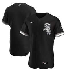 Men Chicago White Sox Men Nike Black Alternate 2020 Flex Base Official Team MLB Jersey Men Chicago White Sox Men Nike Black Alternate 2020 Flex Base Official Team MLB Jersey