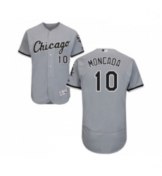 Mens Majestic Chicago White Sox 10 Yoan Moncada Grey Road Flex Base Authentic Collection MLB Jerseys Mens Majestic Chicago White Sox 10 Yoan Moncada Grey Road Flex Base Authentic Collection MLB Jerseys
