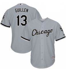 Mens Majestic Chicago White Sox 13 Ozzie Guillen Grey Road Flex Base Authentic Collection MLB Jersey Mens Majestic Chicago White Sox 13 Ozzie Guillen Grey Road Flex Base Authentic Collection MLB Jersey
